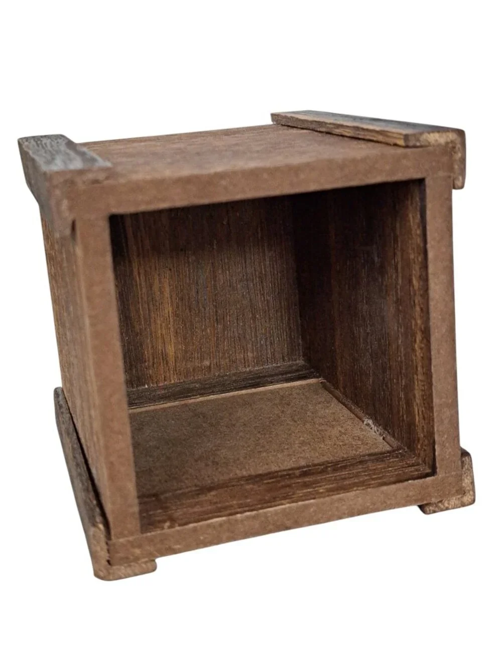 Rae Dunn PEN Holder, Wood Rustic Organizer PENS, Office Desk